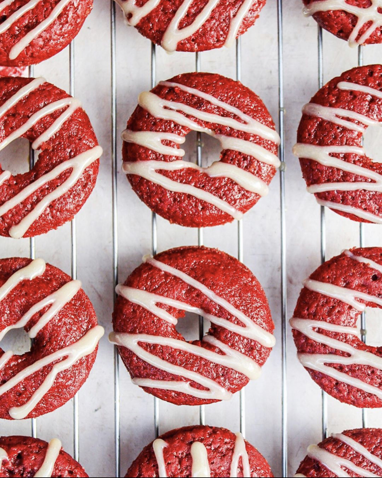 Gluten Free Red Velvet Baked Donuts